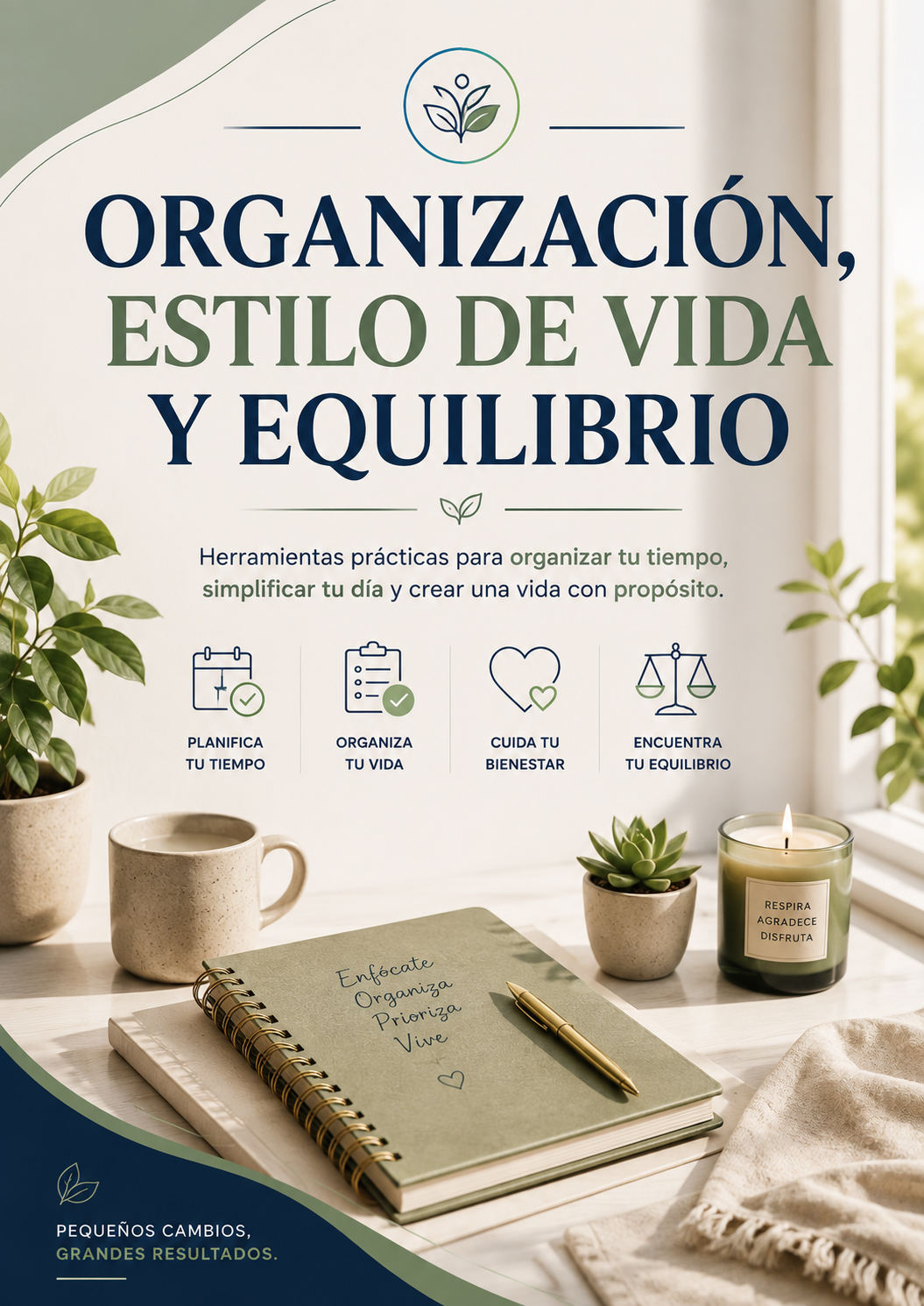 Organización, estilo de vida y equilibrio
