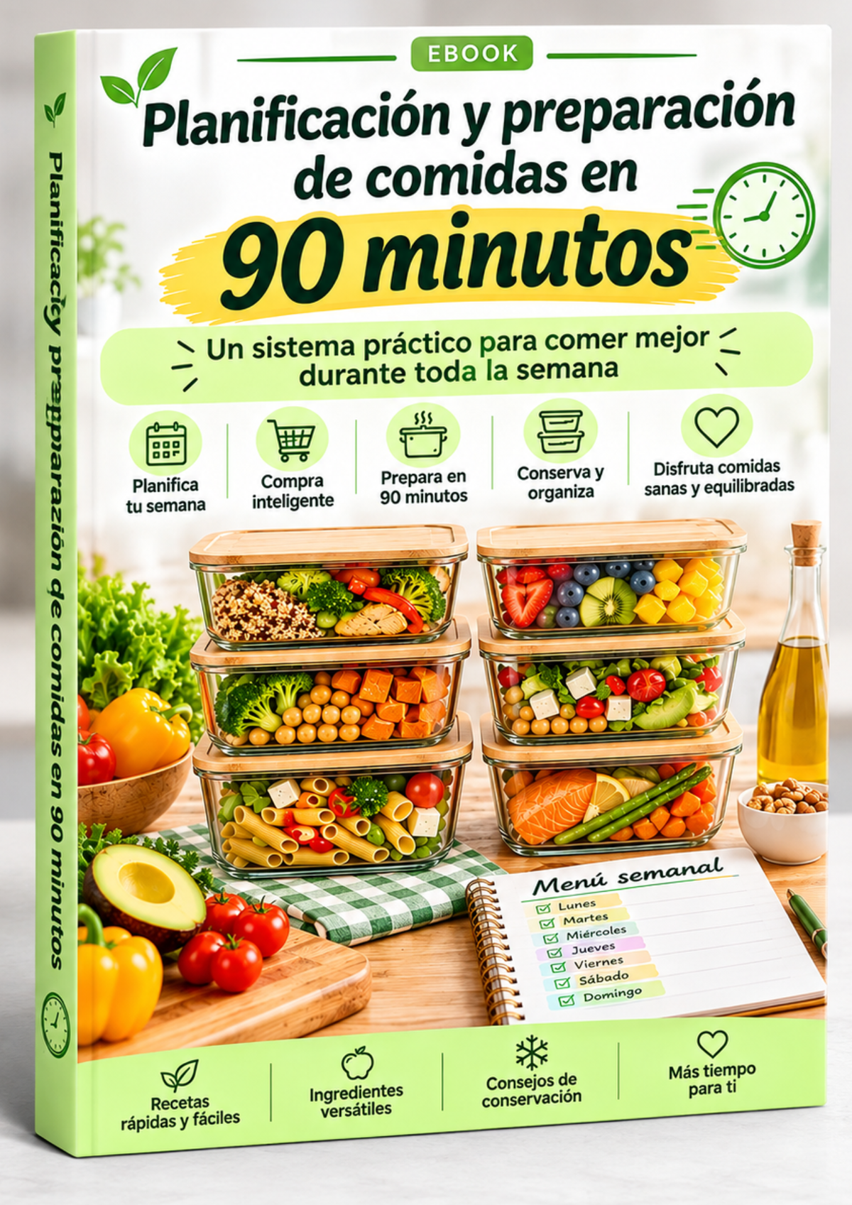 PLANIFICACION Y PREPARACION DE COMIDAS EN 90 MIN